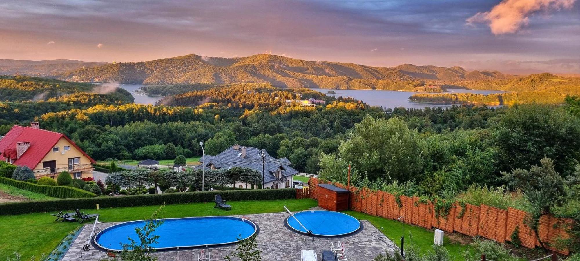 Pensjonat Na Gorce - Widok Na Jezioro Solinskie I Gory 534-556-639 โปลันชิกค์ ภายนอก รูปภาพ